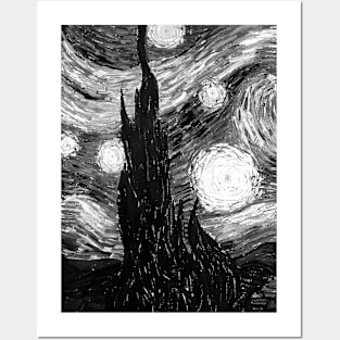 Vincent Van Gogh The Starry Night Posters and Art